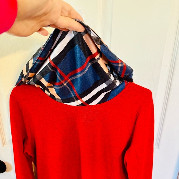 ❤️👗Long Sleeve Dress with Scoop Neck Collar👗❤️ - Picture 12 of 13